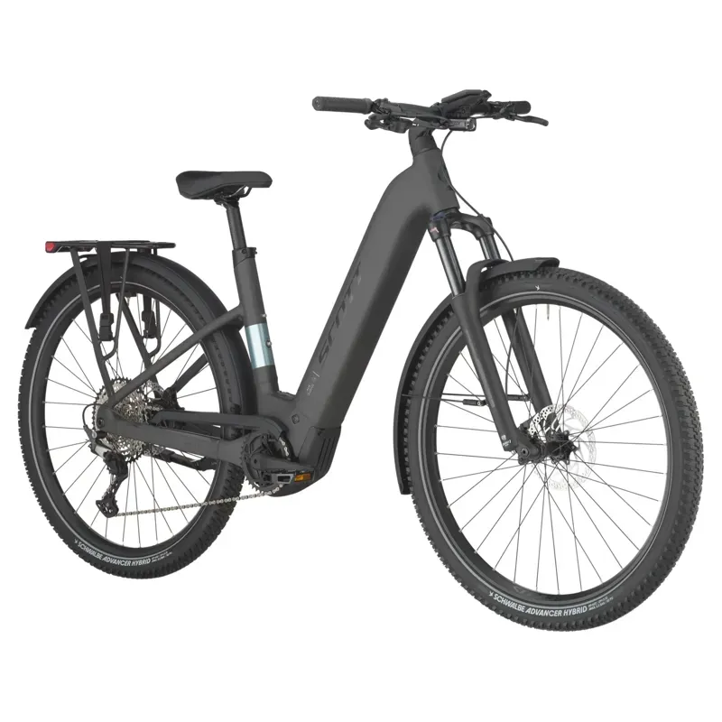 Scott Axis 20 Wave eHybrid Bike in Midnight Grey-1