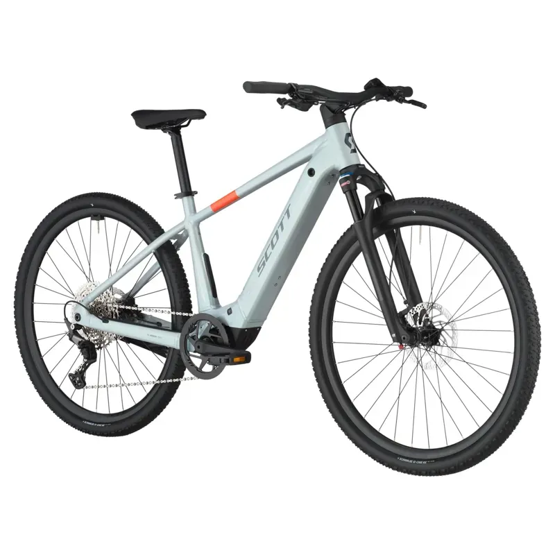 Scott Passage 20 eHybrid Bike in Flake Grey-1