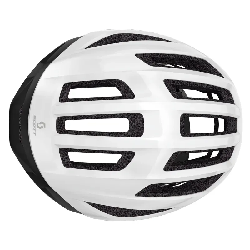 Scott Centric Plus CE Helmet In Mineral White/Black-2