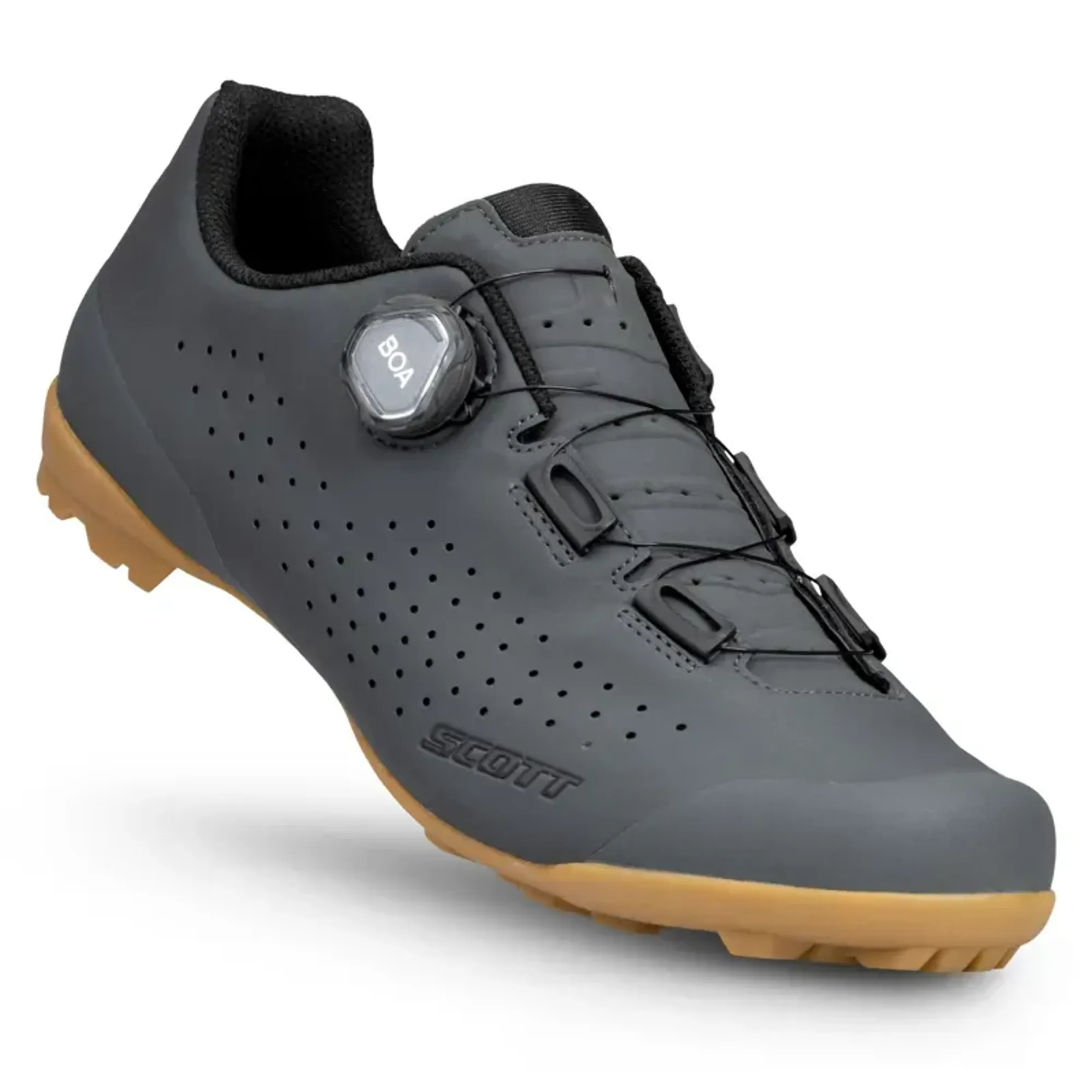Scott Gravel Pro Shoes in Matt Grey/Black
