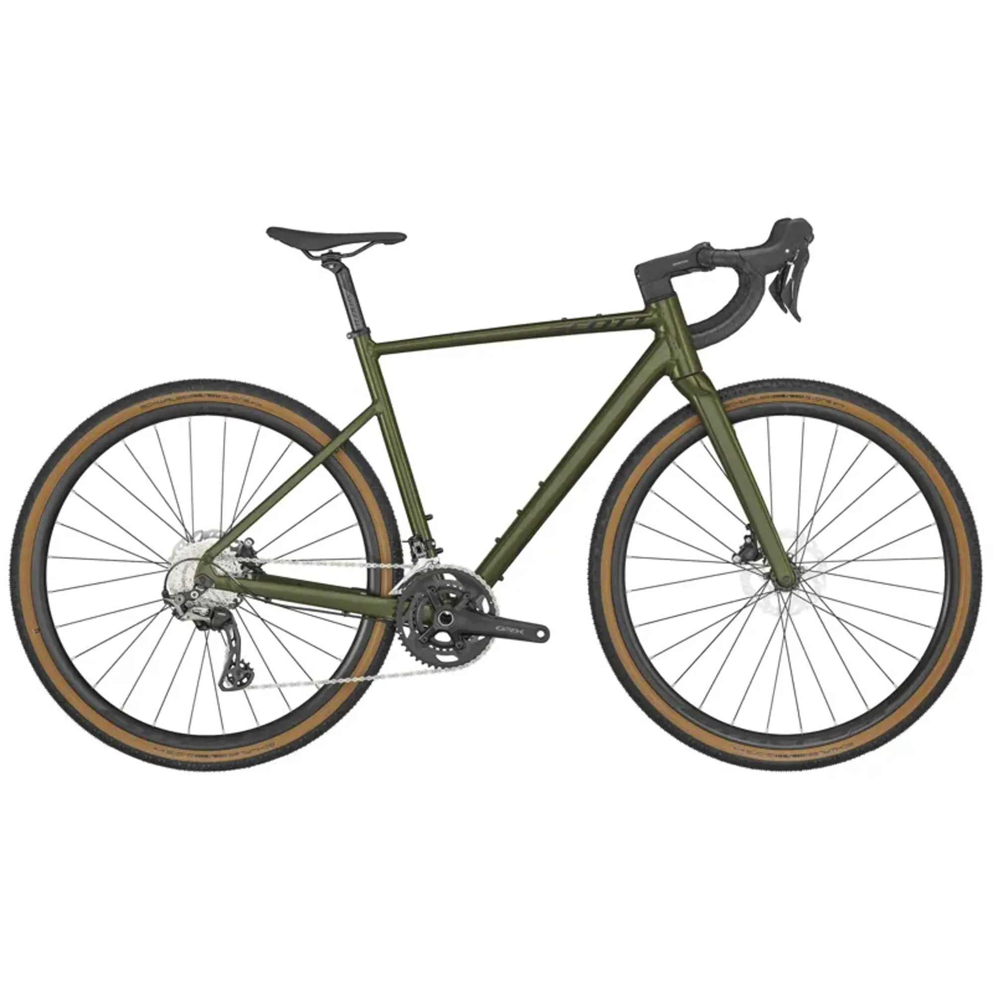Scott Speedster Gravel 20 Road Bike in Green - Main Image
