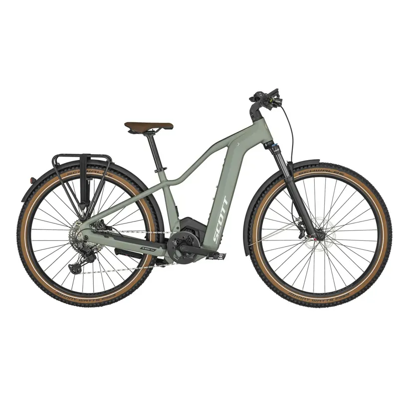 Scott Axis eRIDE 10 Lady Womens Electric Hybrid Bike in Grey