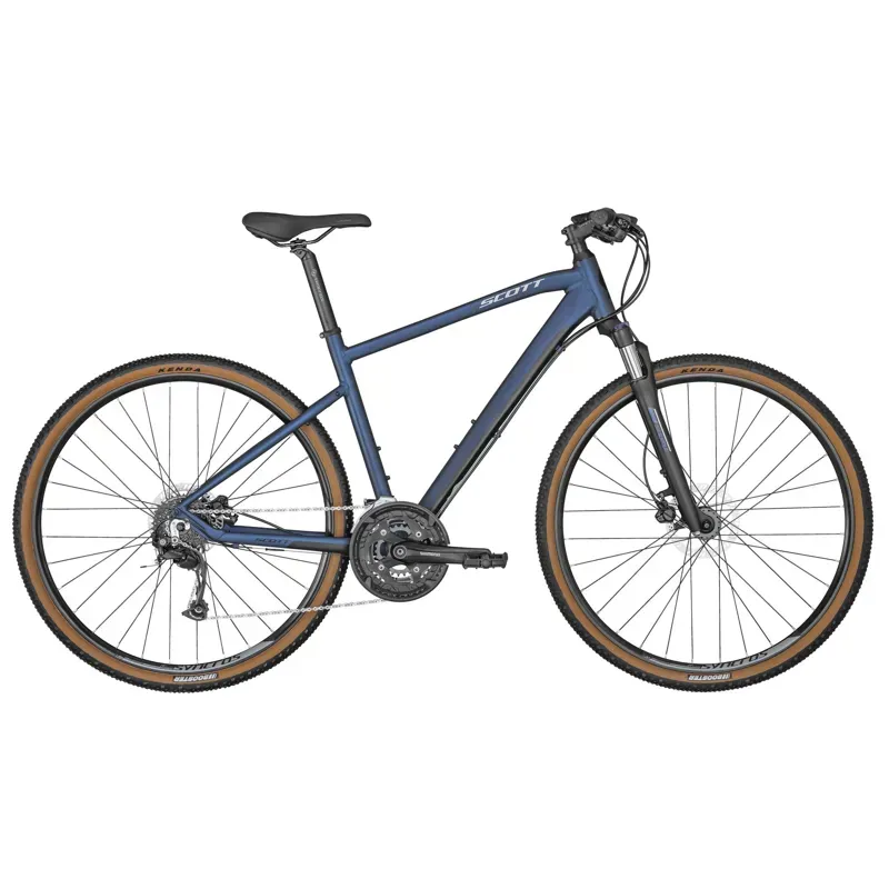 Bicycle Bici Scott Ibrida Scott Sub Cross 30 Hybrid Bike In Blue