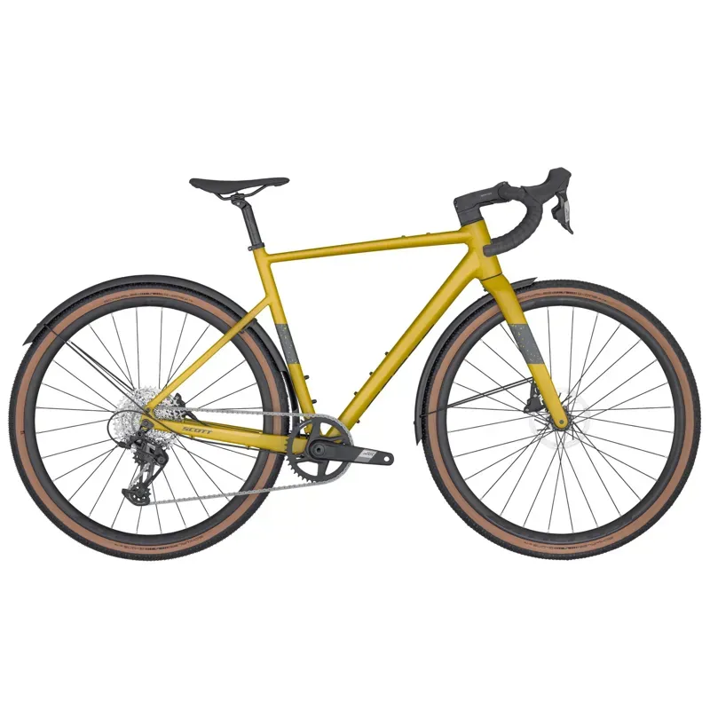 Scott Speedster Gravel 30 EQ Road Bike In Auric Yellow