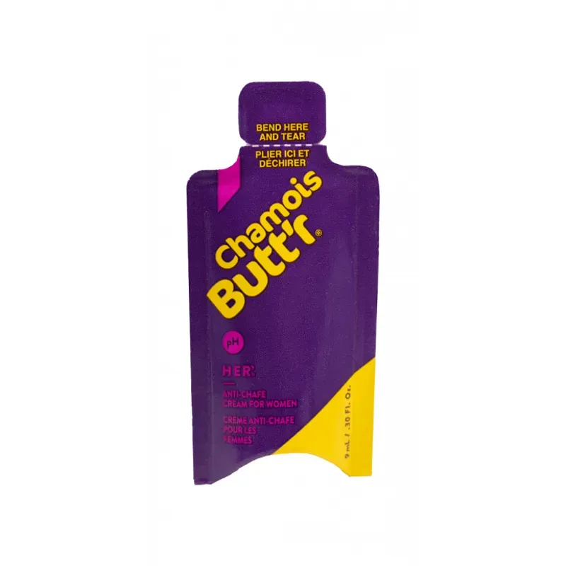 Chamois Butt'r Her Purple/Yellow