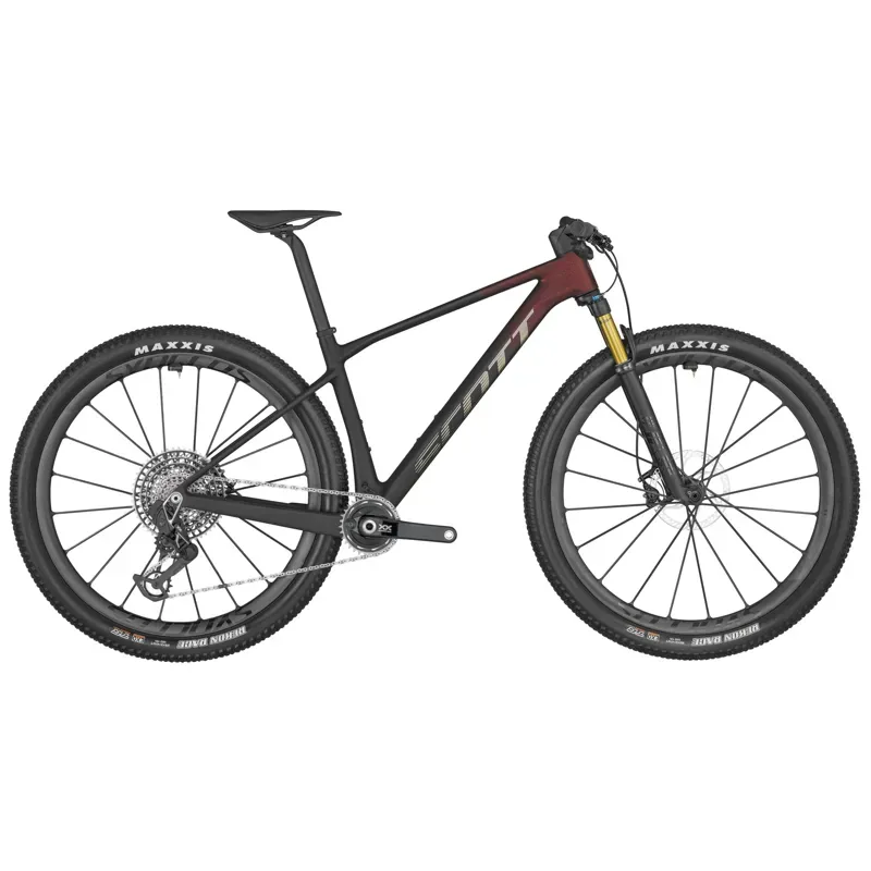 Scott Scale RC SL TR Mountain Bike In Carbon Black