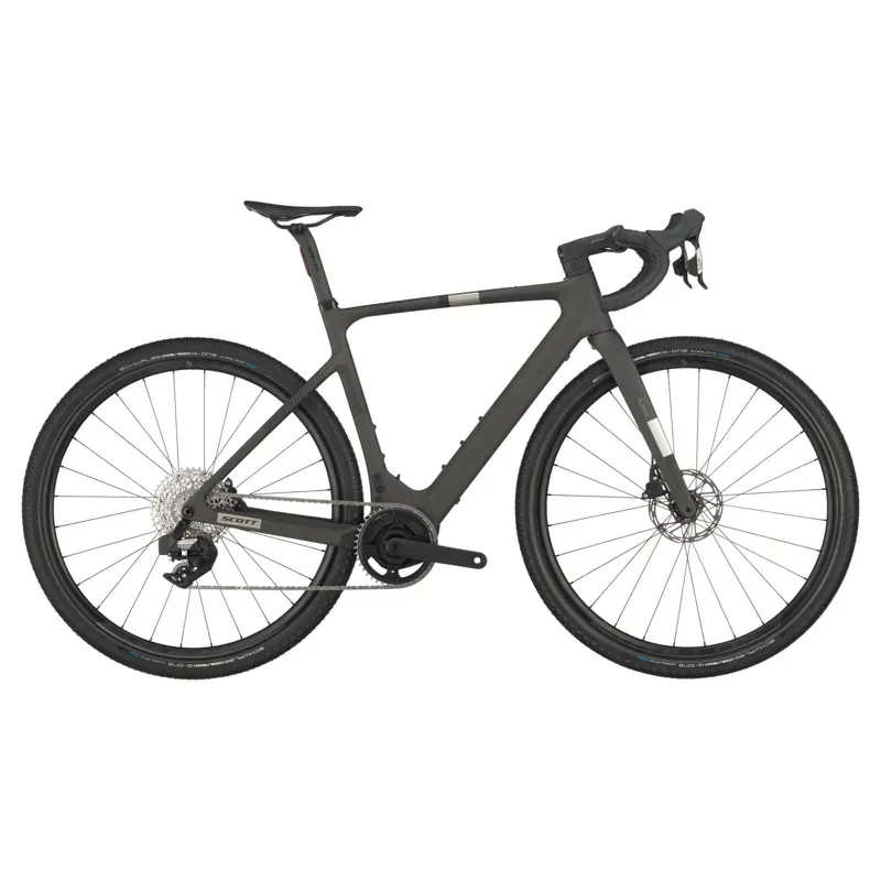 Scott Solace Gravel 30 Bike In Carbon Black