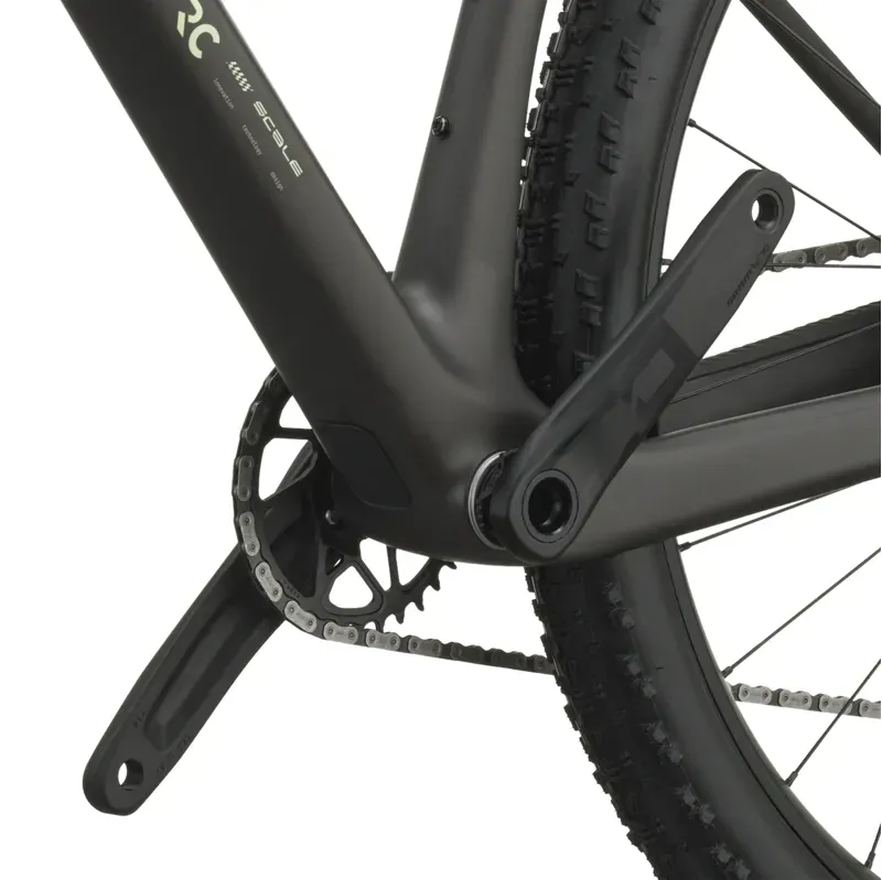 Scott Scale RC Team Mountain Bike in Cream Green/Carbon Black-6