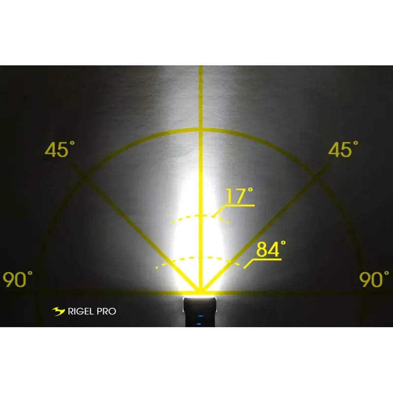 Moon Rigel Pro Black 1000 Headlight-1