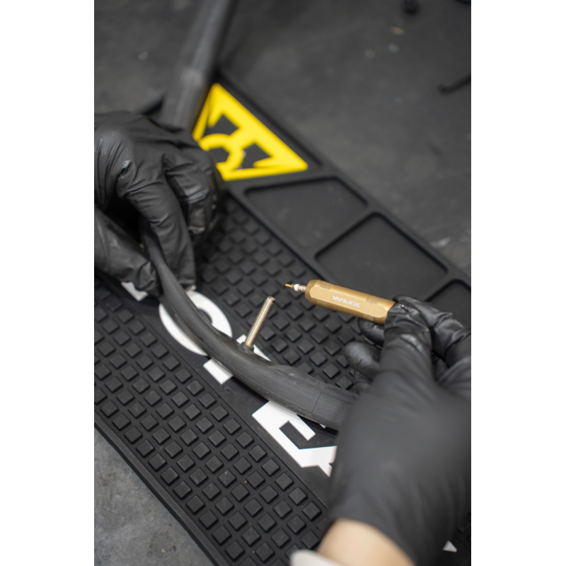 Topeak Team Issue Valve Tool in Gold-2