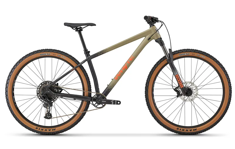 Whyte 529 Trail Mountain Bike in Matt Olive Matt Black