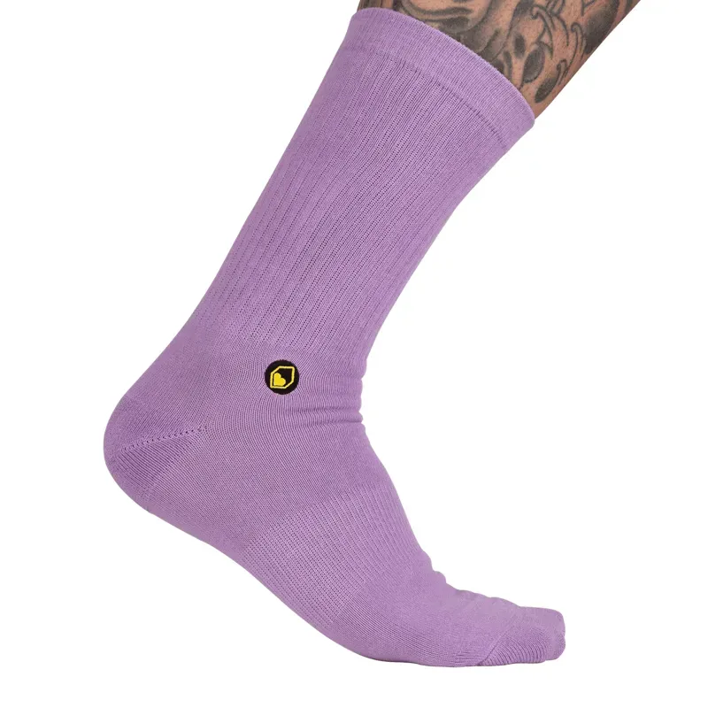 Everyday Crew Socks - Medium - Lilac Breeze