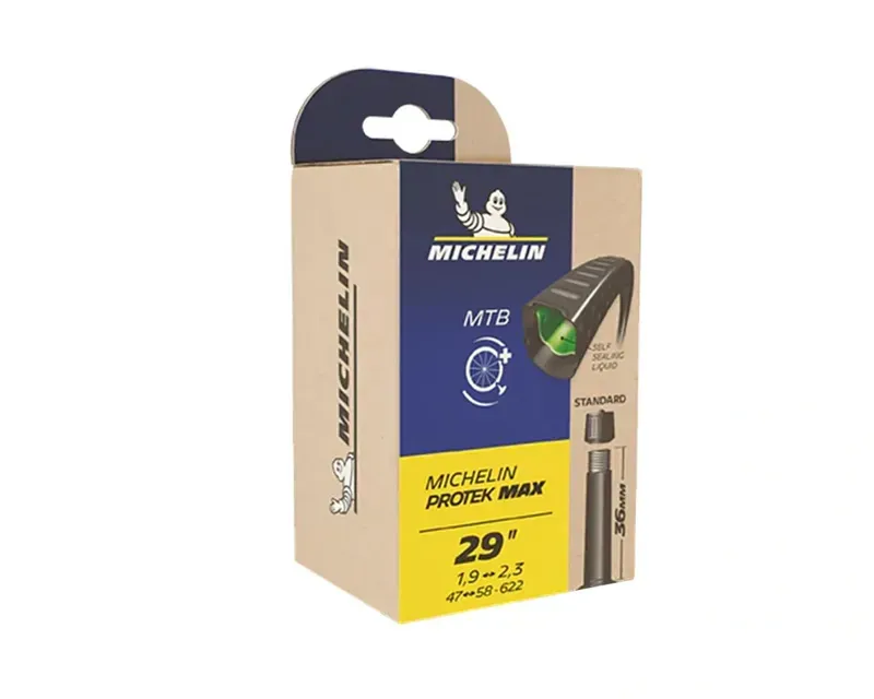 Michelin Protek Max 700c 33-46mm 48mm SV Road Inner Tube in Black-1
