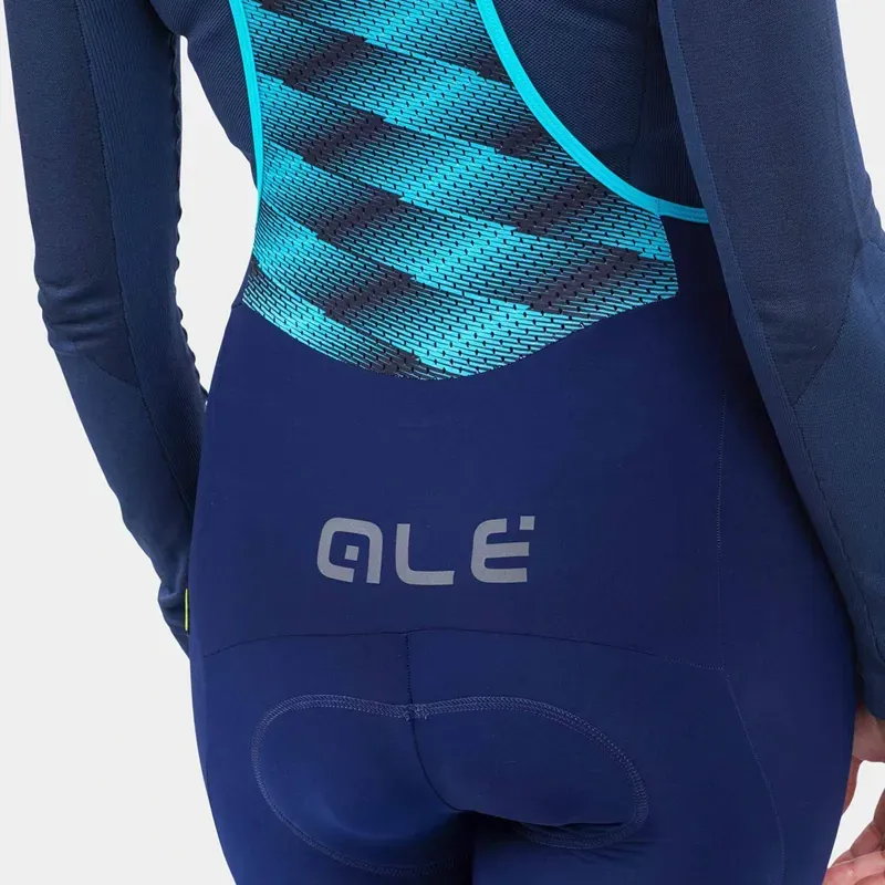 Ale Clothing K-Atmo 2.0 Klimatik Womens Bibtights in Navy-3