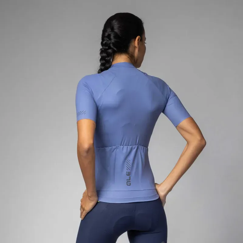 Ale Colour Block 2.0 Pragma Womens S/S Jersey in Blue-1