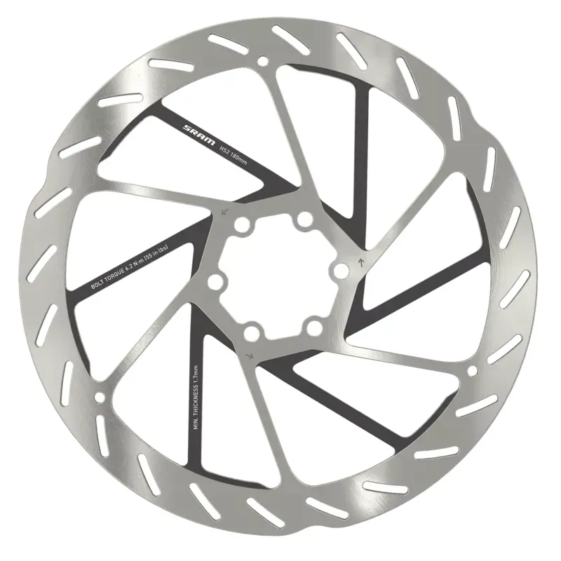 SRAM DB HS2 160mm 6-bolt Disc Brake Rotor in Silver