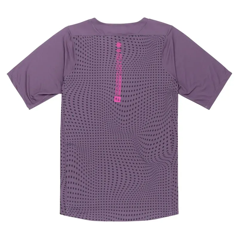 Troy Lee Designs Skyline SS Jersey In Radioscape - Purple-1