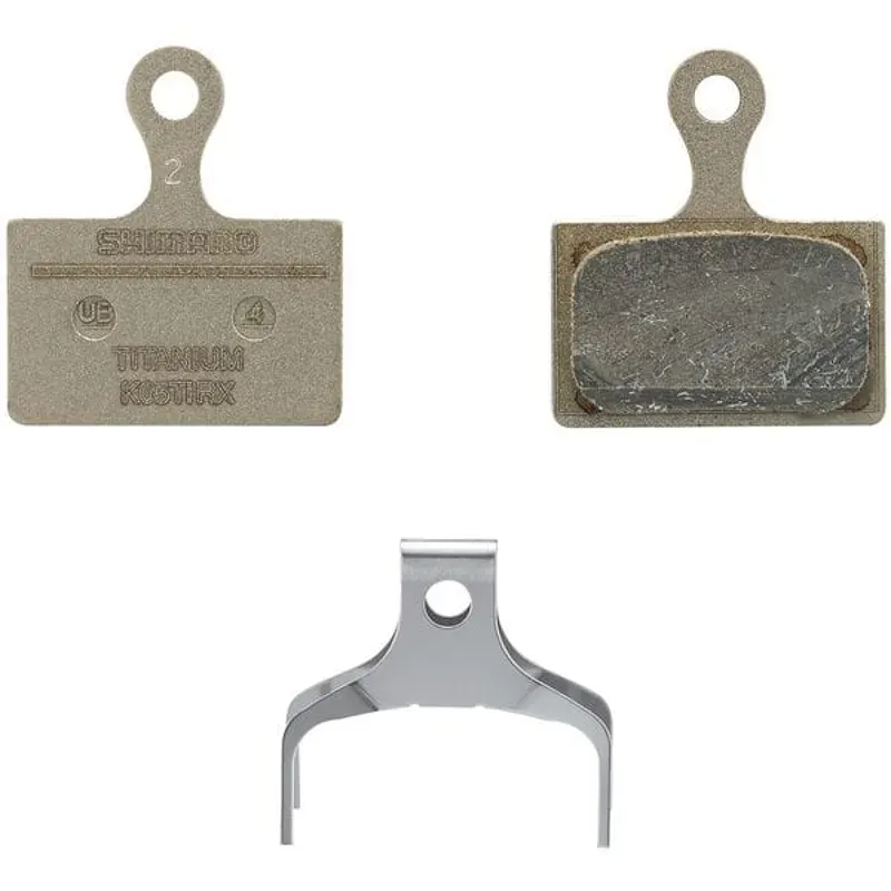 Shimano Spares K05TI Resin Pad and Ti Back in Black