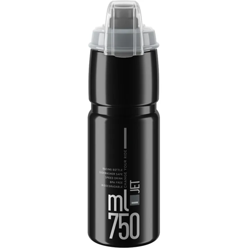 Elite Jet MTB  Bottle in Black 
