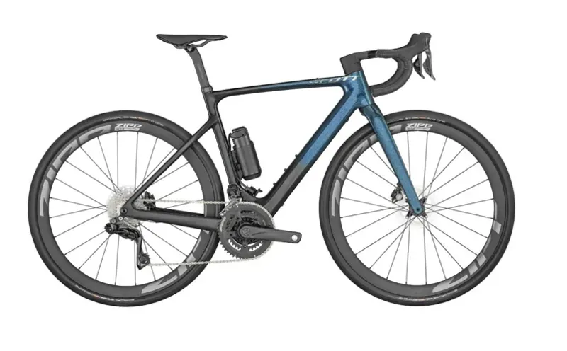 SCOTT SOLACE eRIDE 10 BIKE IN BLUE