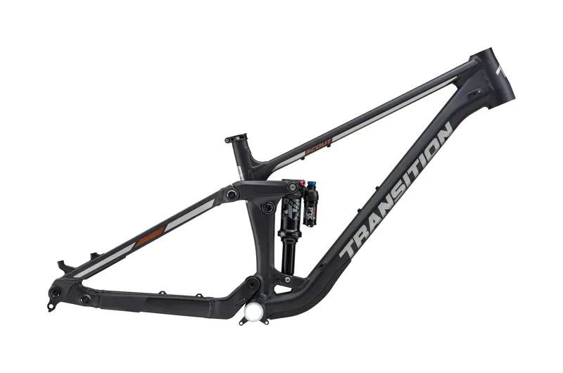 Transition Scout Alloy MTB Frame Set in Classy Black