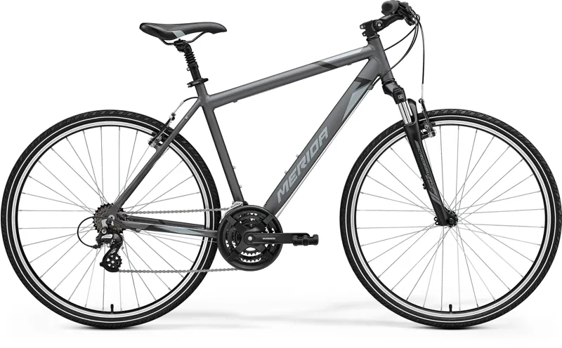 2022 Merida Crossway 10-V MY22 Hybrid Bike in Grey