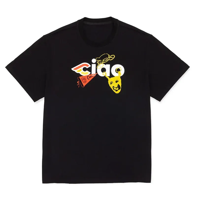 Cinelli Ciao Icons T-Shirt in Black