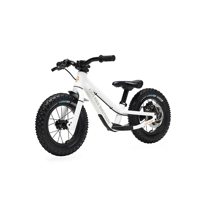 Kids Ride Shotgun Dirt Hero 12in Kids Bike in White
