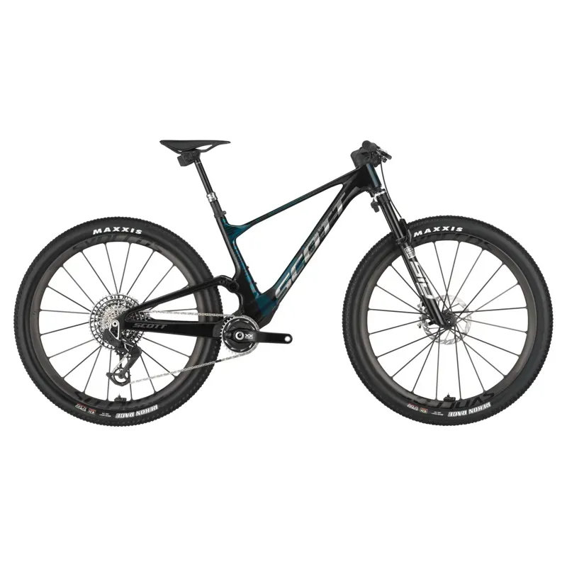 Scott Spark RC SL XC Mountain Bike in Martin Green