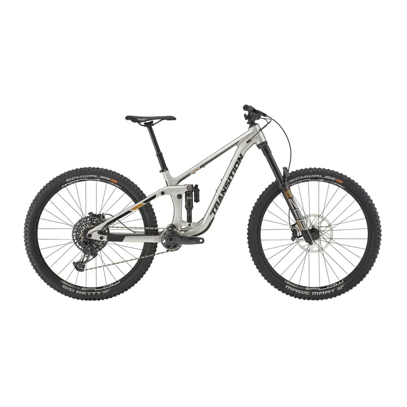 Transition Spire Alloy GX TRP Mountain Bike in Raw