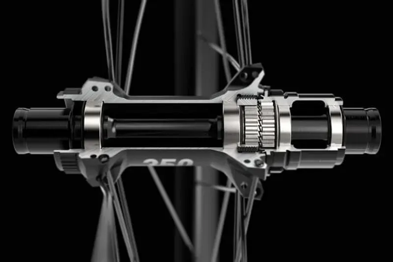 DT Swiss 350 Classic Center Lock 100x12mm 24h Front Disc Hub in Black-2