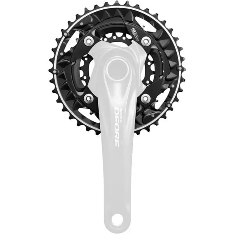Shimano Spares FCM612 40-tooth Chainring in Black