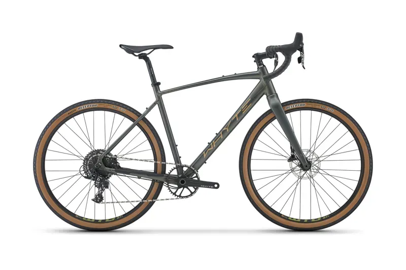 Whyte Glencoe Gravel Bike in Matt Moss/Gold Heather