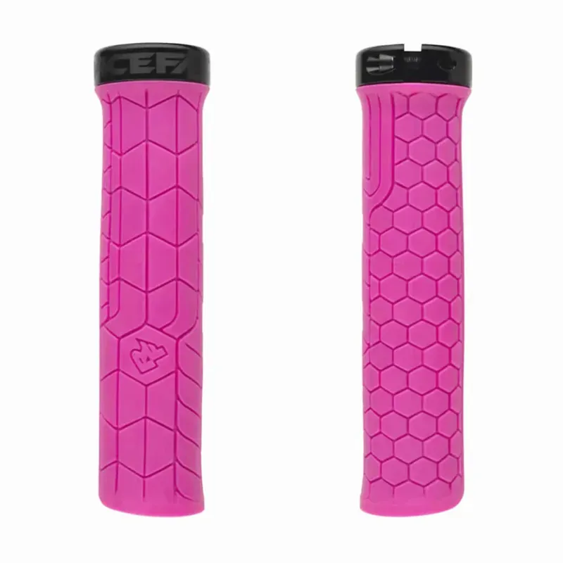 Race Face Getta Grip Lock On Grips in Pink