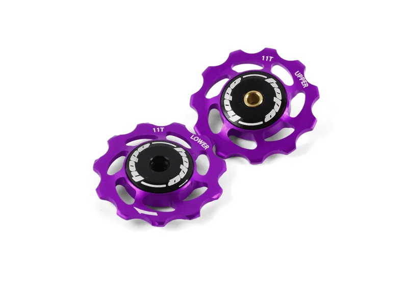 Hope 11 Tooth Jockey Wheel Pair in Purple