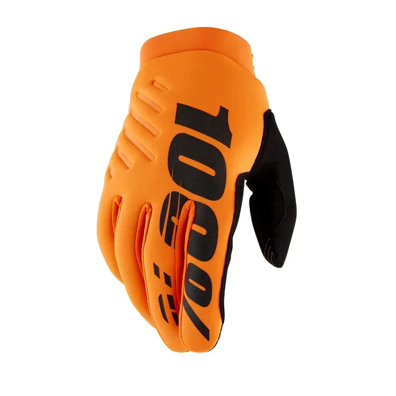 100% Brisker Cold Weather Glove Fluo Orange