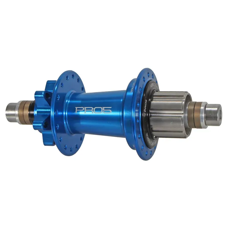 Hope Pro5 Singlespeed BO 135mm 32-hole Rear Disc Hub in Blue