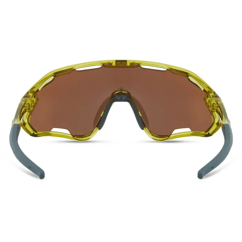 Madison Eyewear Code Breaker Sunglasses w/3 Lens Pack in Crystal Gloss Midnight Green-2