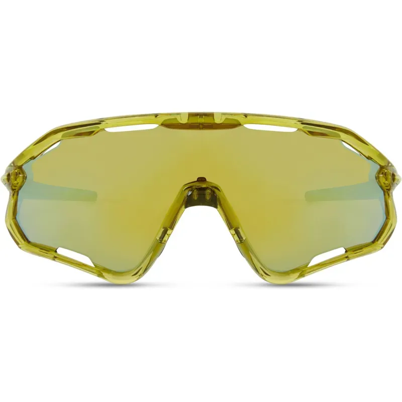 Madison Eyewear Code Breaker Sunglasses w/3 Lens Pack in Crystal Gloss Midnight Green-3