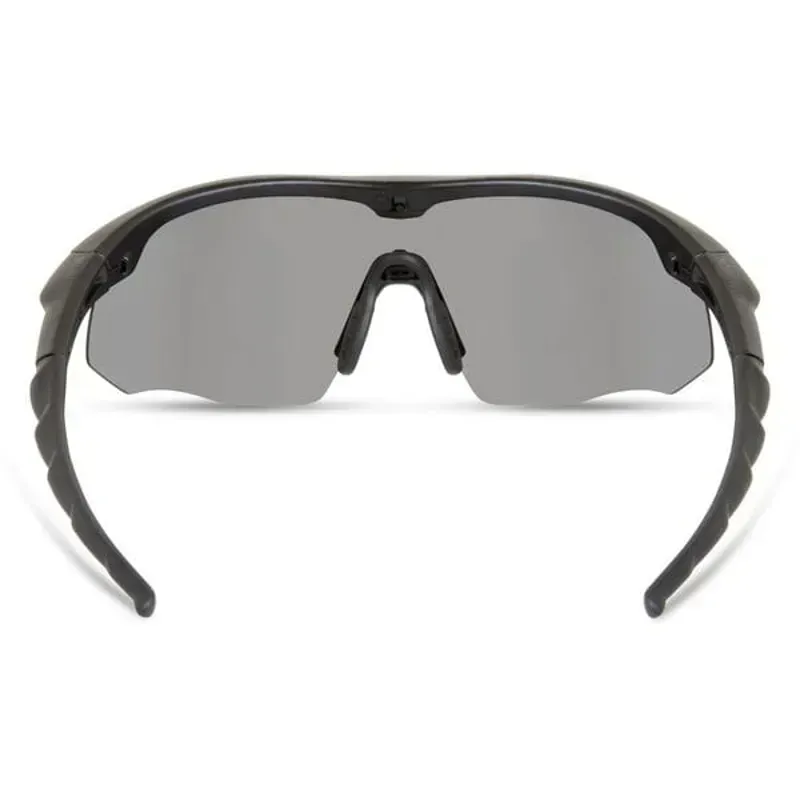 Madison Eyewear Mad Shields 3-pack Glasses in Matt Black/Silver Mirror-2