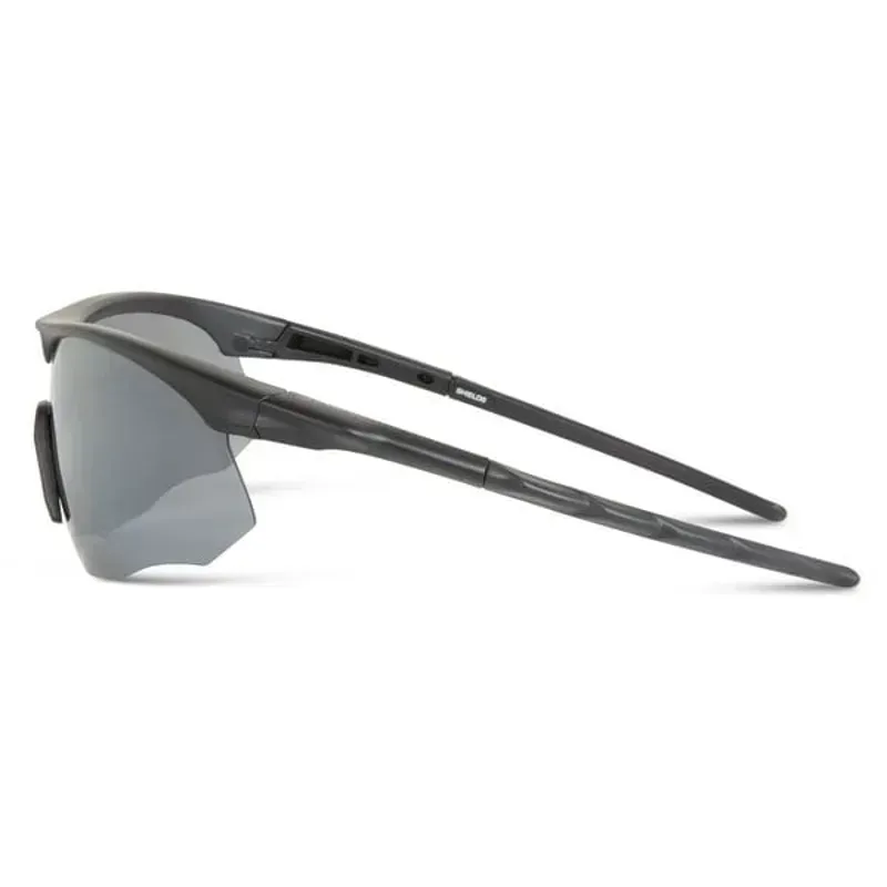 Madison Eyewear Mad Shields 3-pack Glasses in Matt Black/Silver Mirror-3