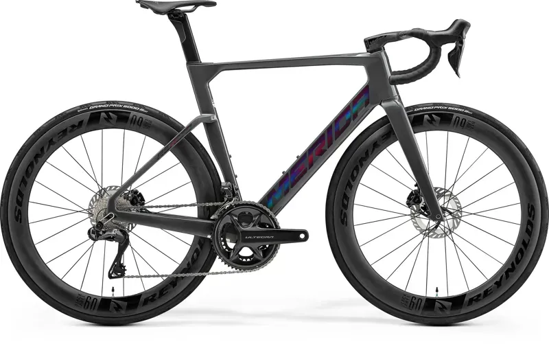 Merida Reacto 9000 Road Bike in Cool Grey/Purple