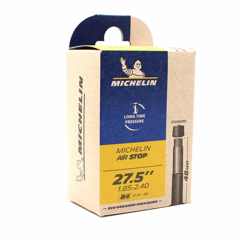 Michelin Airstop MTB Inner Tube in Black-1