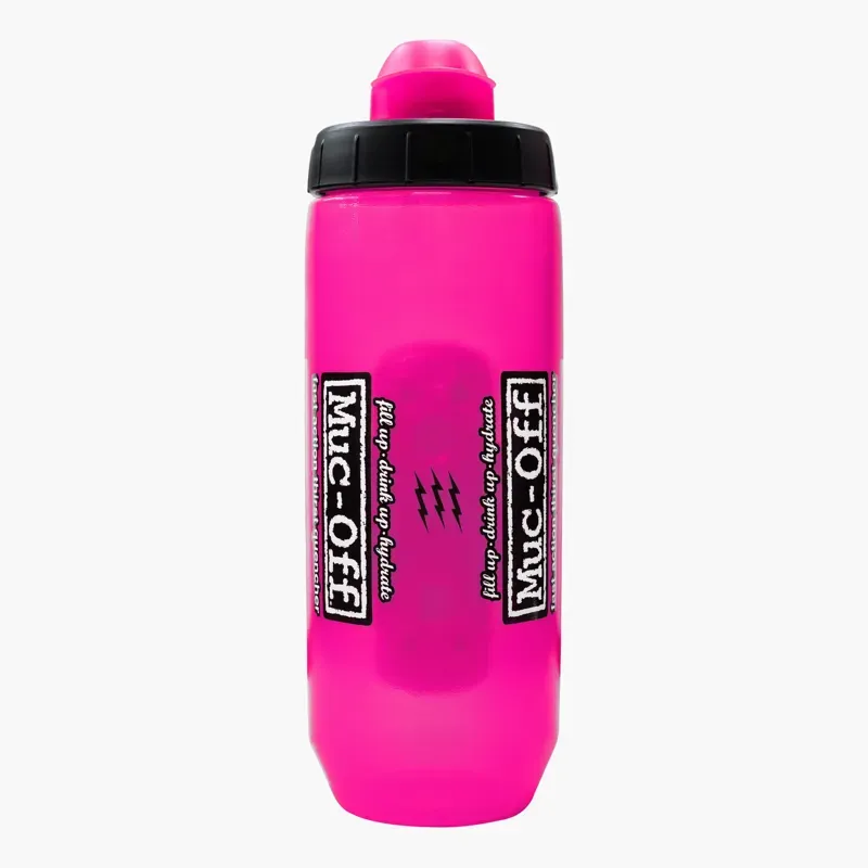 Muc Off x Fidlock Twist Bottle 590ml + Bike Base Pink