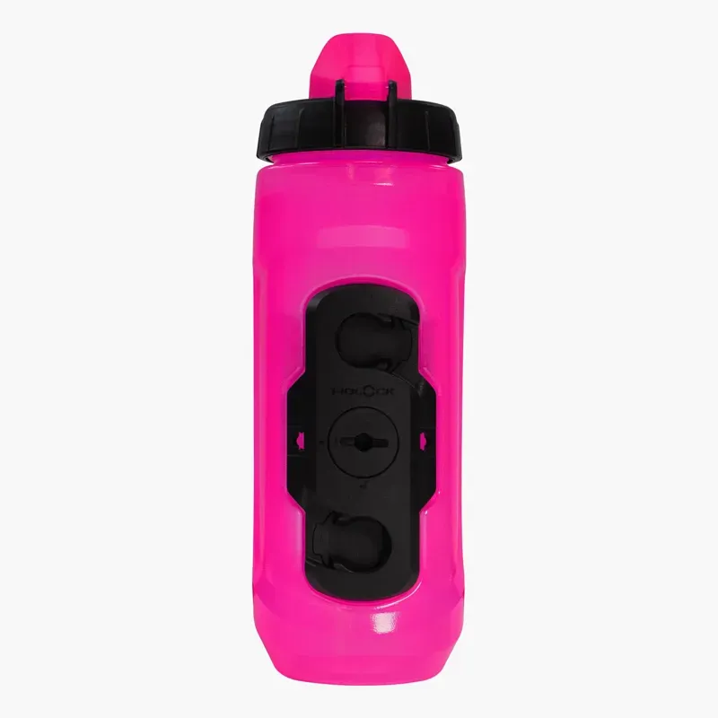 Muc Off x Fidlock Twist Bottle 590ml + Bike Base Pink-2
