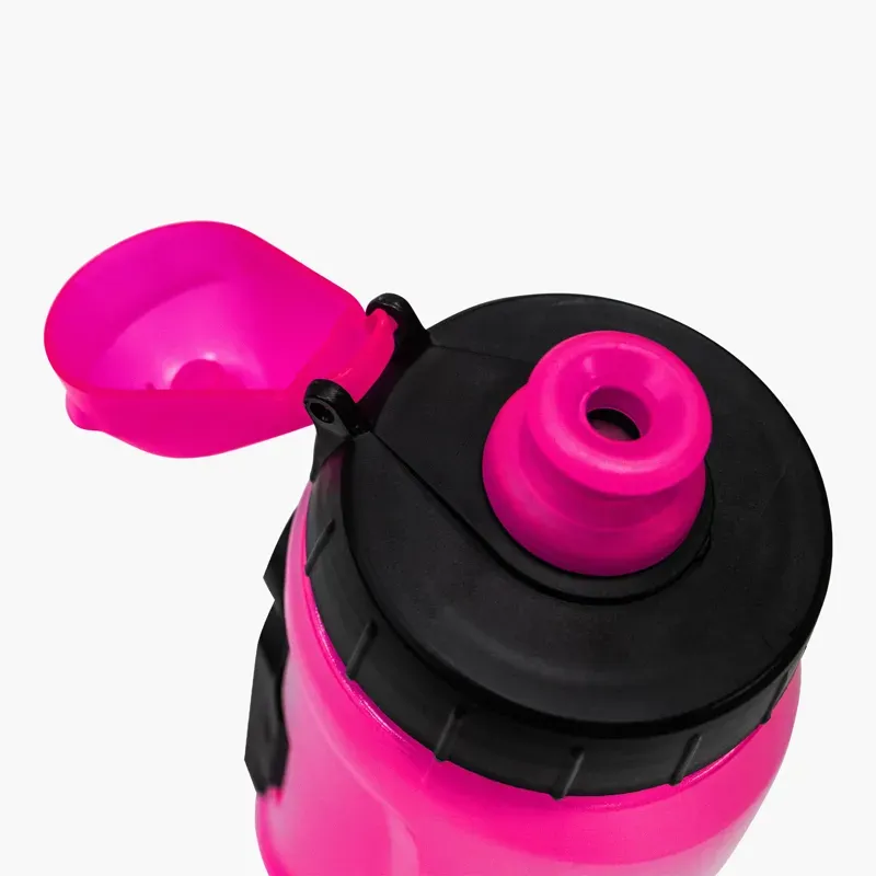 Muc Off x Fidlock Twist Bottle 590ml + Bike Base Pink-3