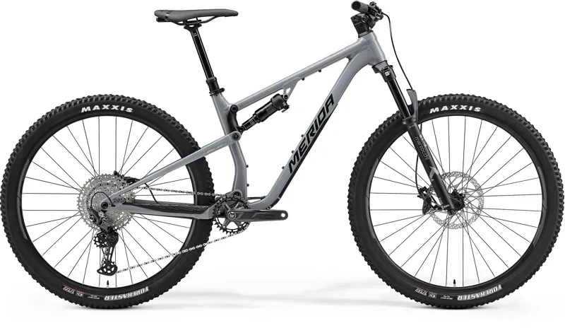 Merida One-Twenty 600 Mountain Bike In Grey/Black/Silver