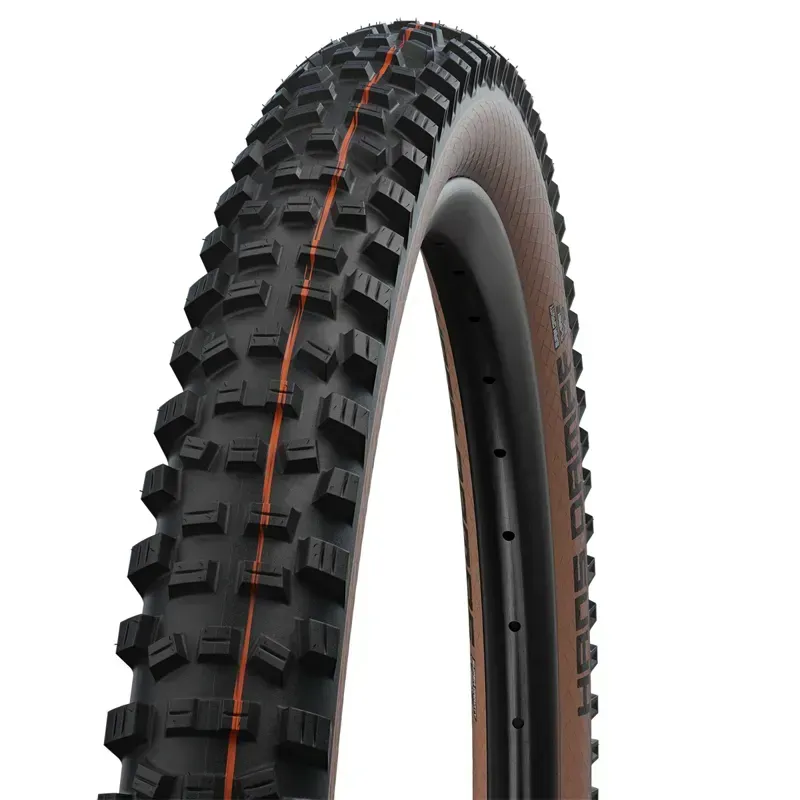 Schwalbe Hans Dampf S-Trail Soft Gravity TLE Fld. Tyre in Black/Bronze