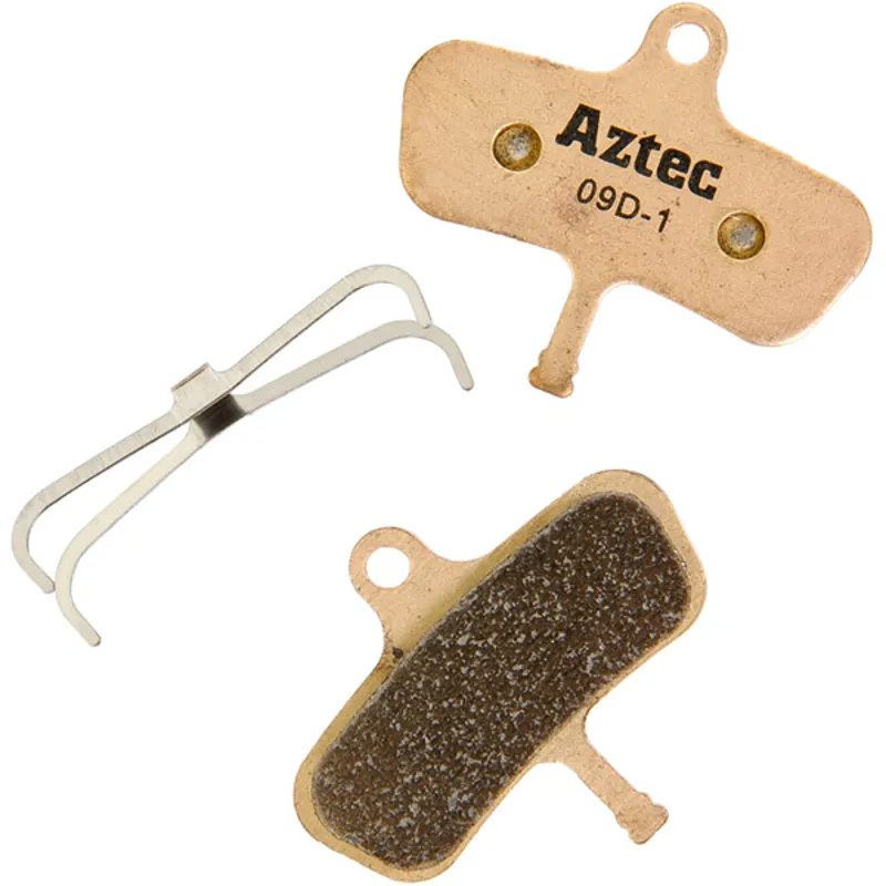 Aztec Avid Code Sintered Disc Brake Pads in Gold