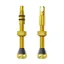 Peatys Holeshot Fast Flow Tubeless Valves - 42mm / (Box Of 12) Gold 42mm - box of 12
